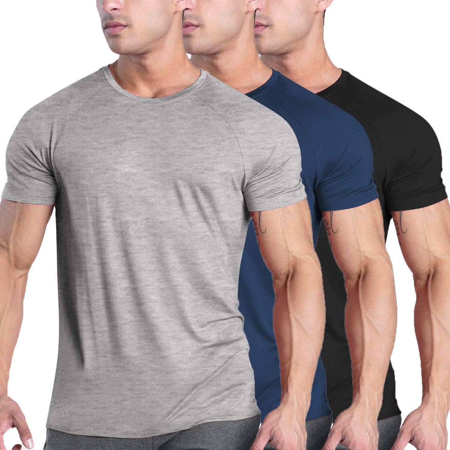 3 Pack Workout T-Shirts (US Only)