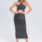 Stormie Diamante Cutout Bandage Kleid