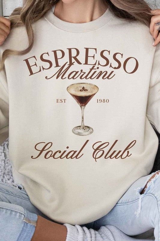 Espresso Martini Social Club Sweatshirt