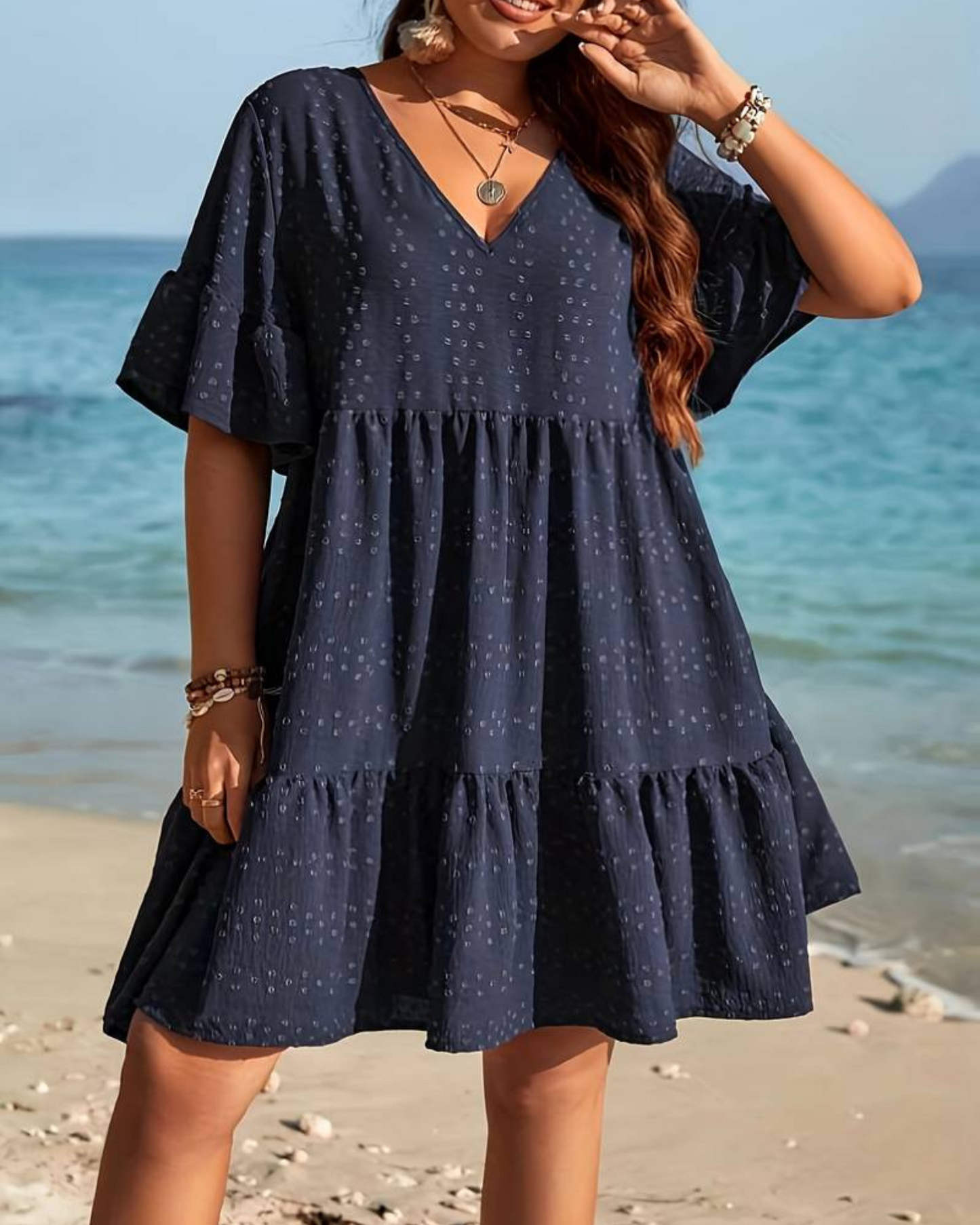 ALINA - BEACH COVER UP DRESS