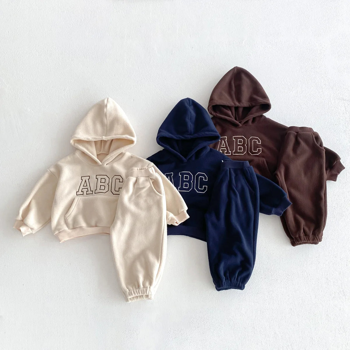 ABC Fleece Jogger Set