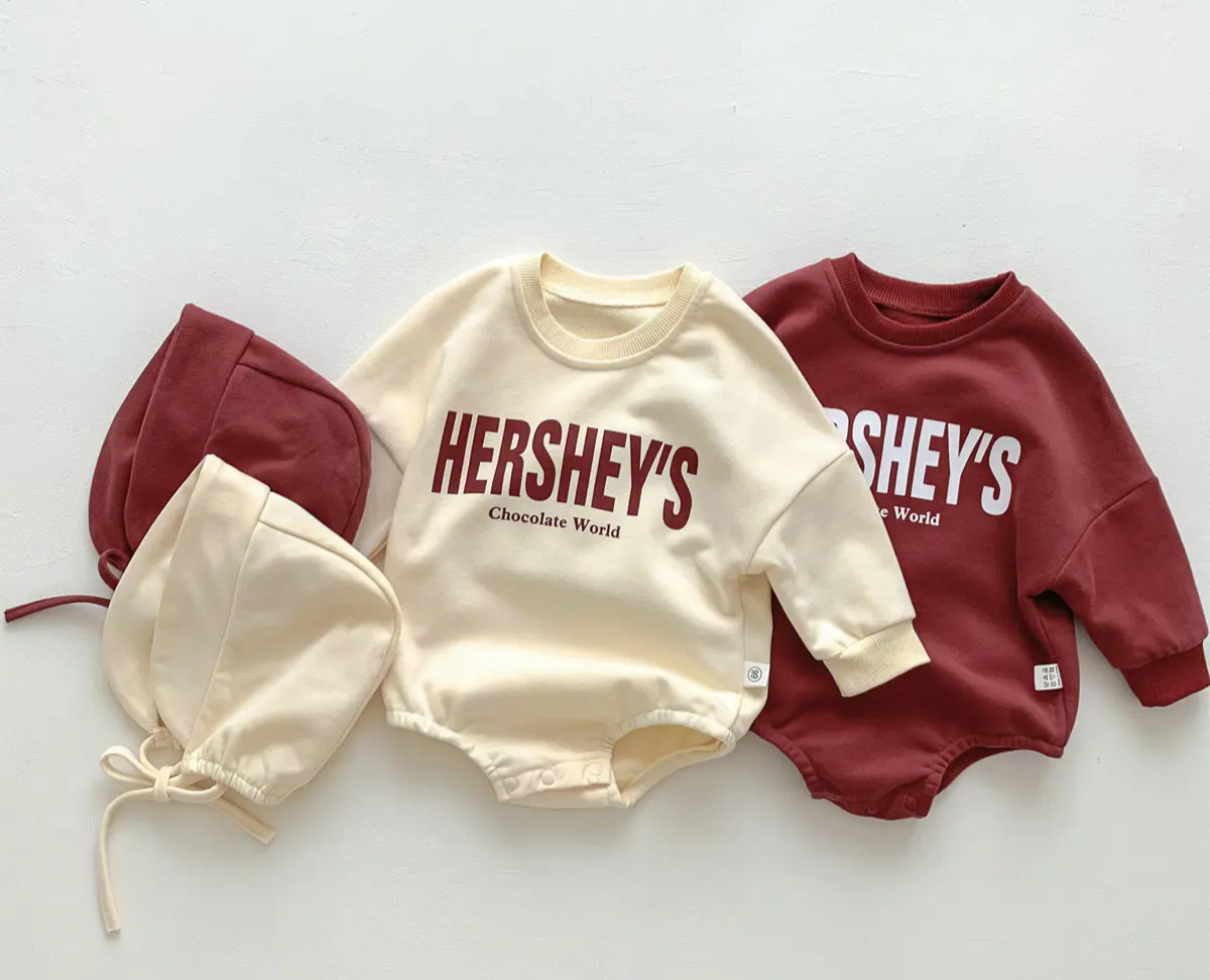 Hershey Print Cotton Bodysuit