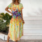 Colourful Bohemian Dress