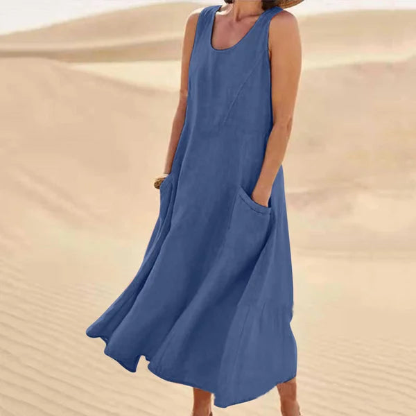 Alexa | Soft Linen Dress