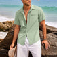 Casual Linen Button Down Shirt (US Only)