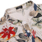 Cotton Linen Floral Henley Shirt (US Only)