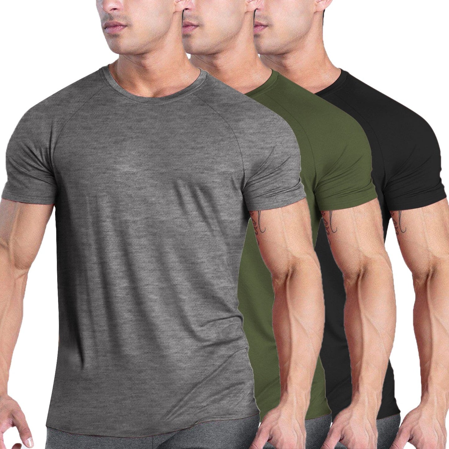 3 Pack Workout T-Shirts (US Only)