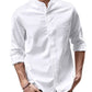 Breathable Button Up Linen Shirt (US Only)