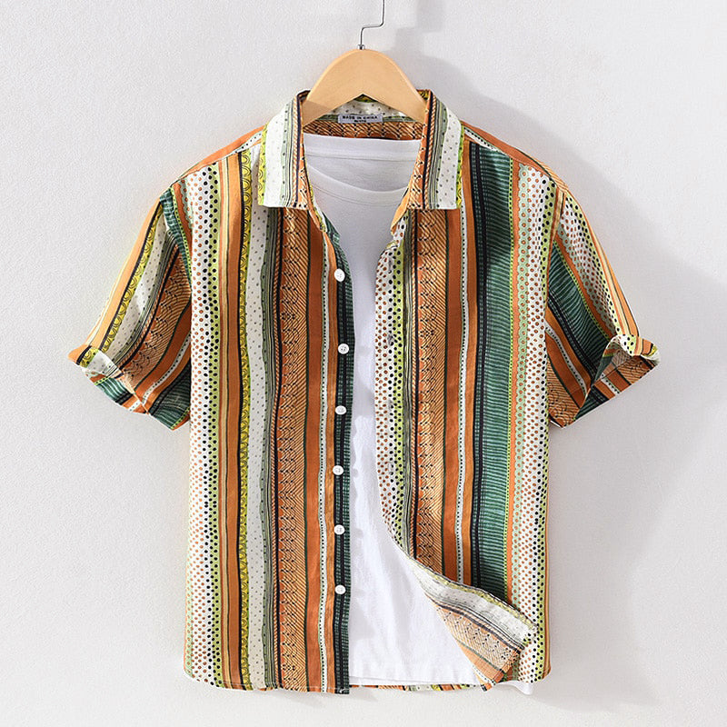 Bali Striped Premium Linen Shirt