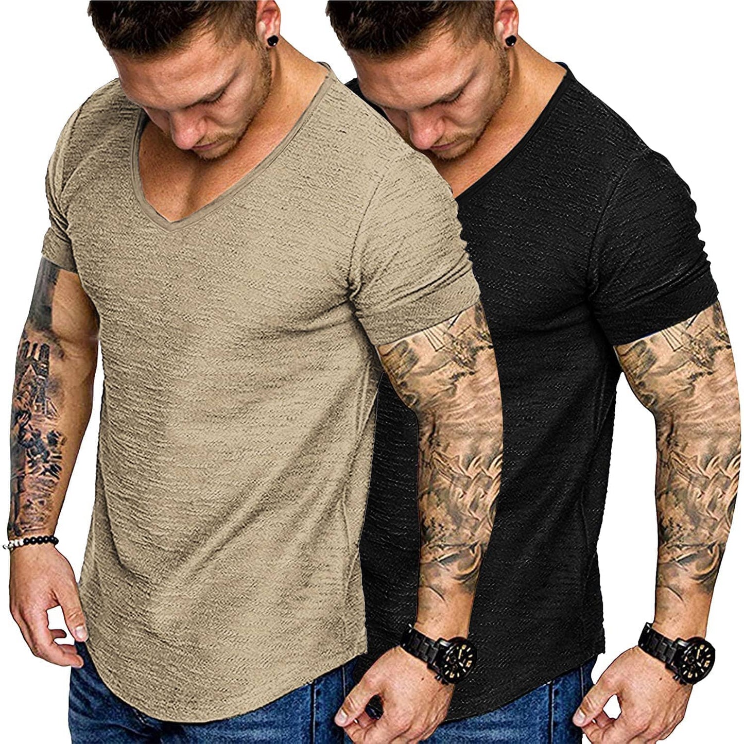 2 Pack Muscle T Shirt (US Only)