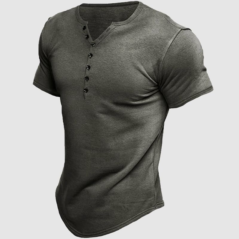 Boss Henley Short Sleeve Shirt