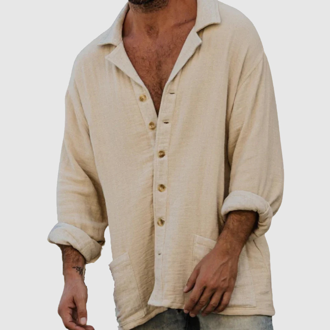 Charles Morrison Springs Linen Shirt