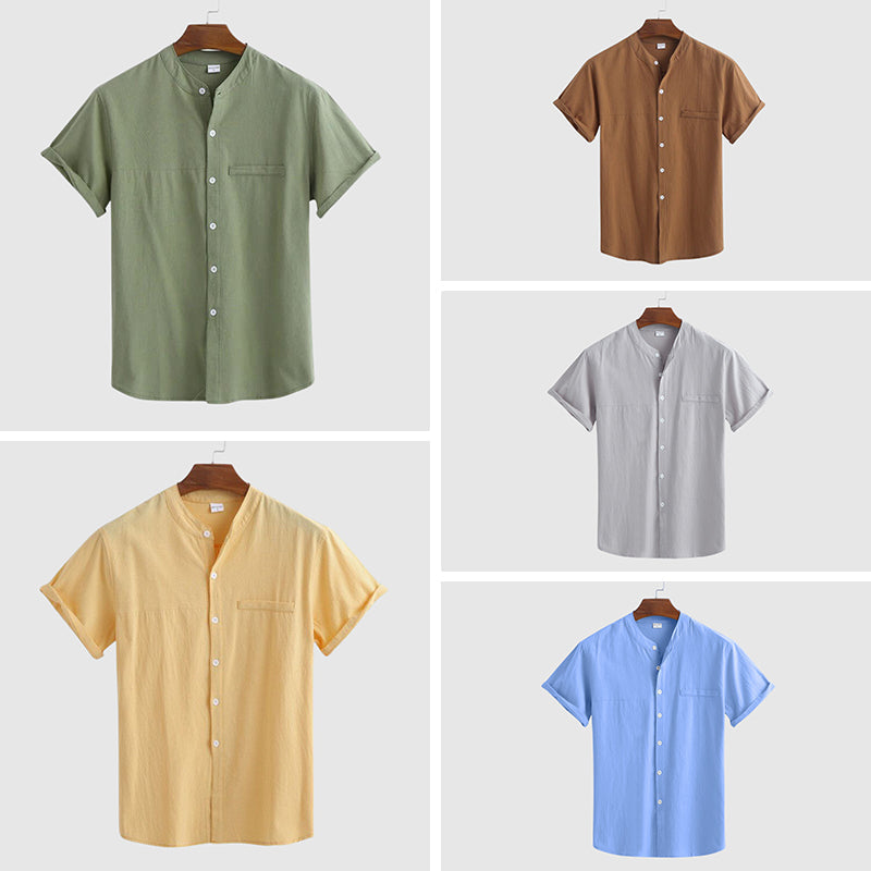 Classic Linen Vacation Shirt