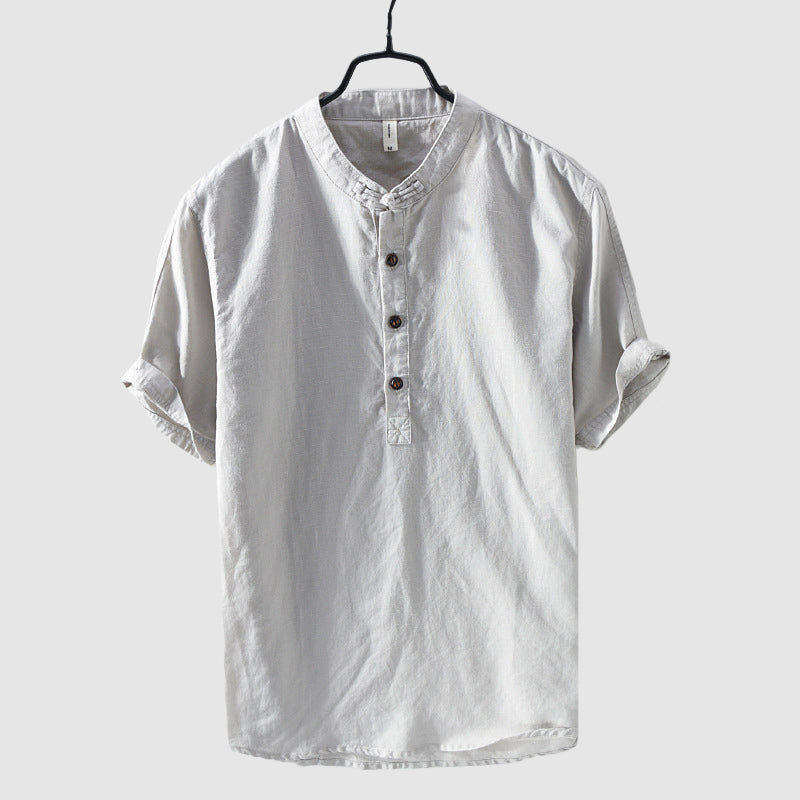 Frank Hardy Toscana Cotton-Linen Shirt