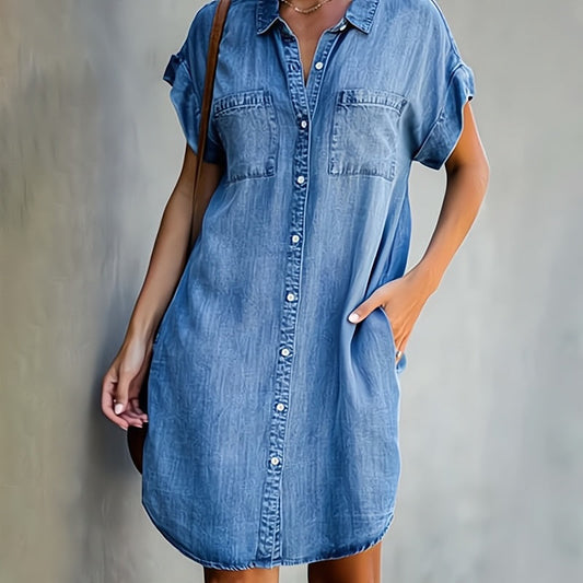 Daphné - Denim Dress