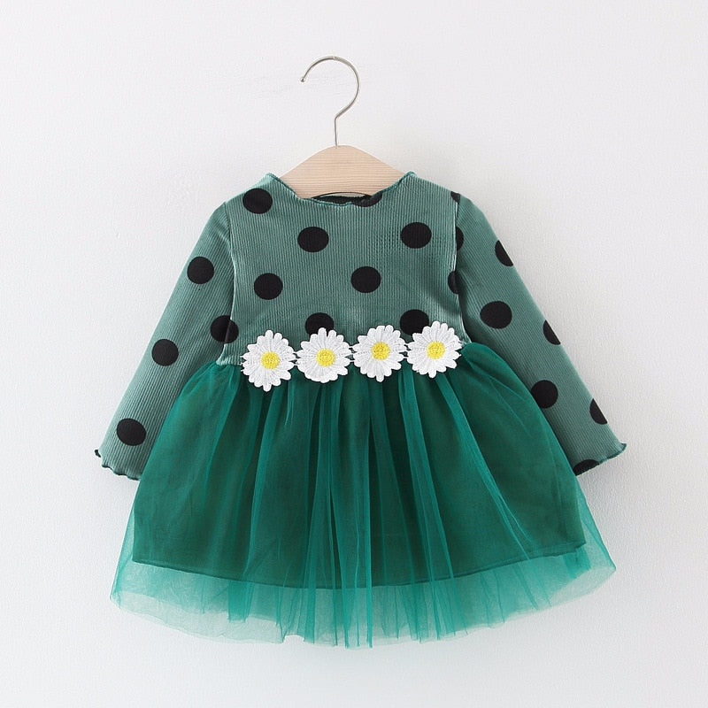 Polka Dot Tulle Dress