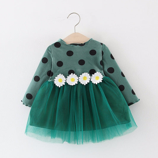 Polka Dot Tulle Dress