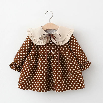 Polka Dot Ribbon Dress