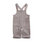 Soft Cotton Corduroy Suspender Jumpsuit Overalls