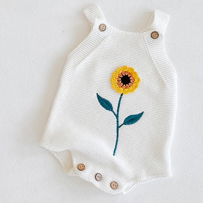 Sunflower Knitted Bodysuit