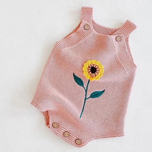 Sunflower Knitted Bodysuit