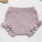 Girls Knitted Bloomer Shorts