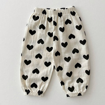 Toddler Loose Fit Printed Pants