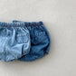 Girls Denim Bloomer Shorts