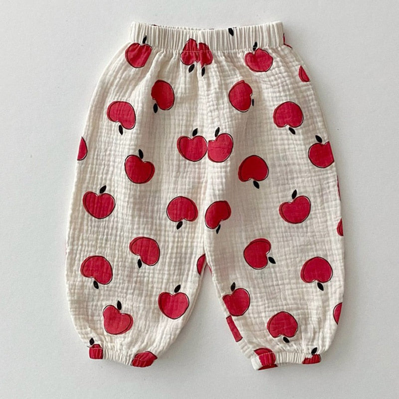 Toddler Loose Fit Printed Pants