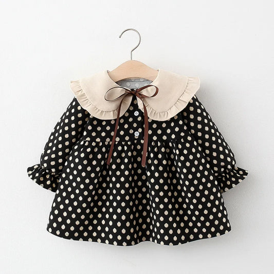 Polka Dot Ribbon Dress