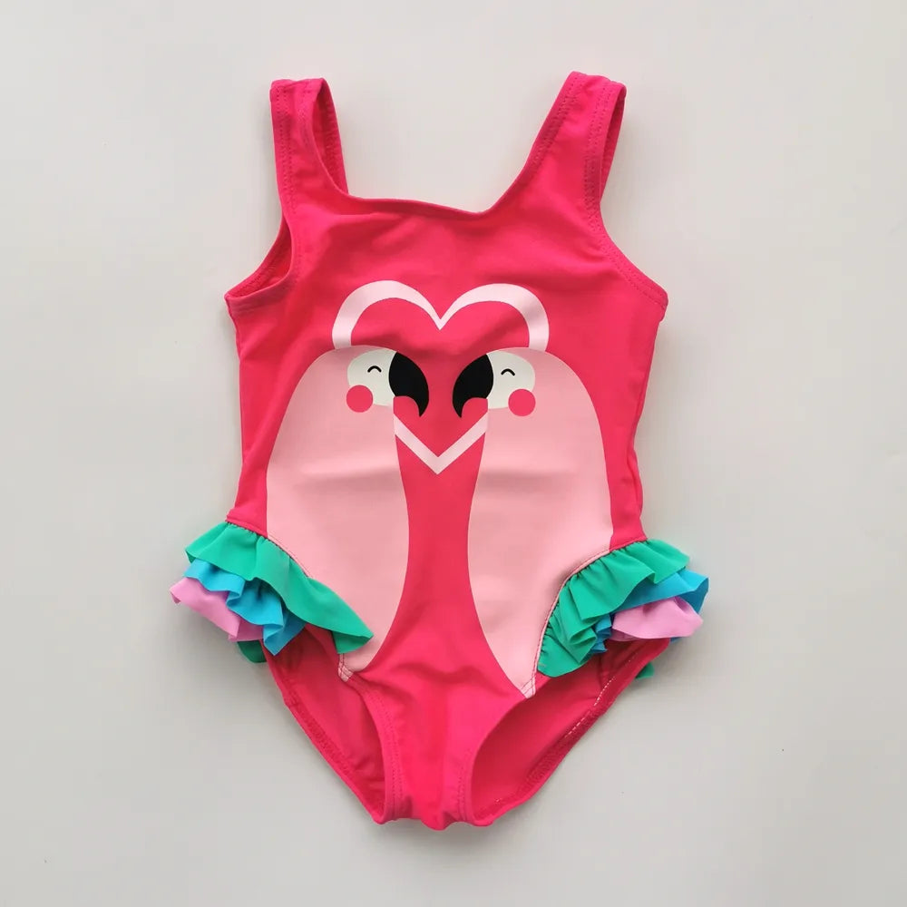 Baby Girls Swimwear One Piece Bath suit