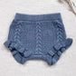 Girls Knitted Bloomer Shorts