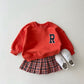 Baby Letterman Sweater