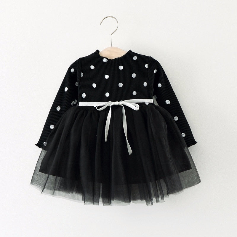 Polka Dot Tulle Dress