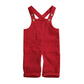 Soft Cotton Corduroy Suspender Jumpsuit Overalls