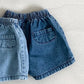 Girls Denim Bloomer Shorts