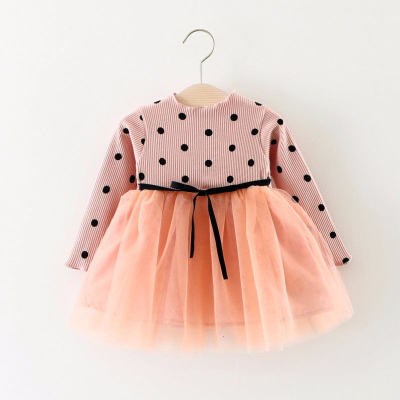 Polka Dot Tulle Dress