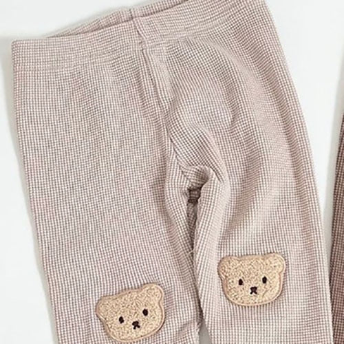 Baby Bear Waffle Leggings