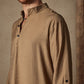 Linen Henry Long Sleeve Beach Shirt