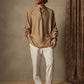 Linen Henry Long Sleeve Beach Shirt