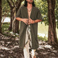 Soft Loose Cotton Linen Outerwear