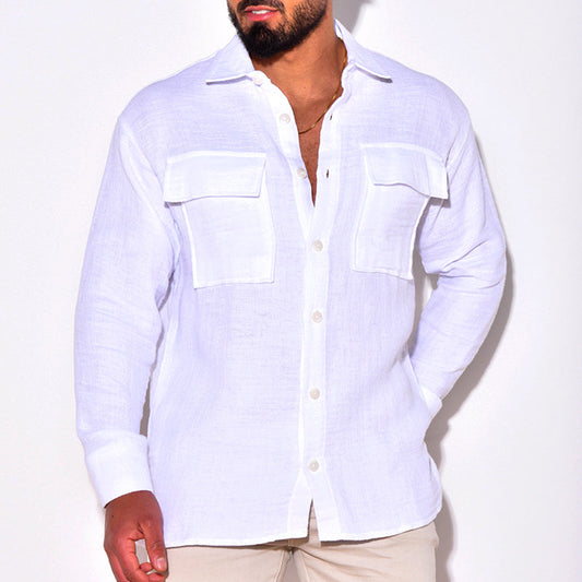 Ibiza Islander Linen Shirt