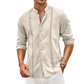 LORENZO 100% LINEN CUBAN SHIRT