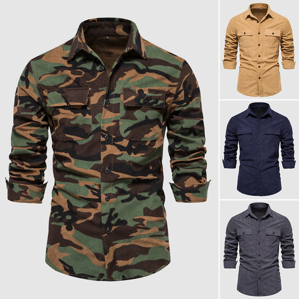 Liberty Corduroy Military Shirt