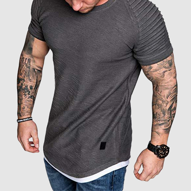 Liberty Solid Color Trendy T-Shirt