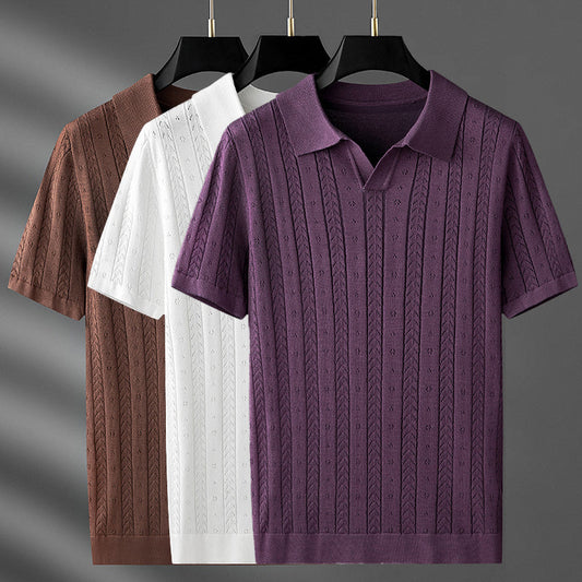 Louis Martin Ice Silky Polo Shirt