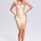 Lune Feather Bandage Kleid