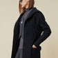 Amoretu 64% Wool Lapel Long Sleeve Knit Long Coat