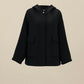 Amoretu 66.5% Wool Hooded Long Sleeve Short Coats