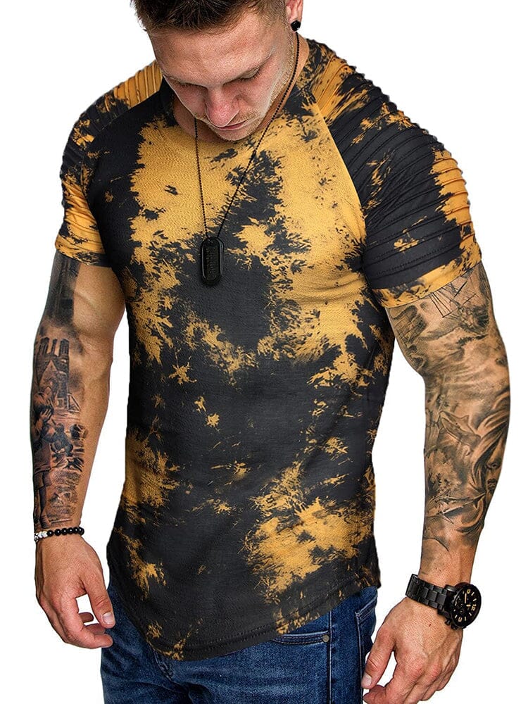 Muscle Tie-dye Gym T-shirt (US Only)